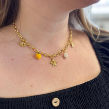 Charger l'image dans la galerie, Chaîne Nadège doré à personnaliser - charms personnalisables