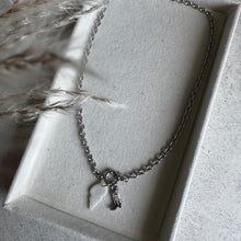 Charger l'image dans la galerie, Chaîne Coralie argenté à personnaliser - charms interchangeables