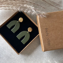 Charger l'image dans la galerie, Ellie arche kaki ligné