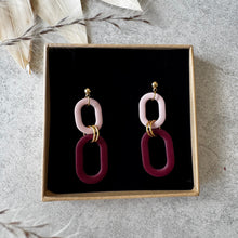 Charger l'image dans la galerie, boho bordeaux/beige