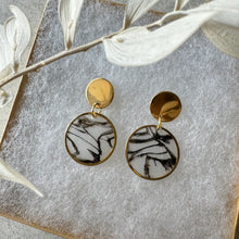 Charger l'image dans la galerie, Luna translucide et noir /doré