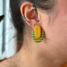 Charger l'image dans la galerie, louly kaki et jaune