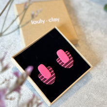 Charger l'image dans la galerie, louly bordeaux et rose