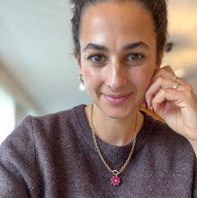 Charger l'image dans la galerie, Chaîne Coralie doré à personnaliser - charms interchangeables
