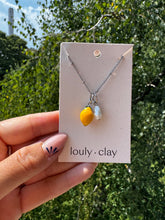 Charger l&#39;image dans la galerie, Collier citron perle - offre d’anniversaire
