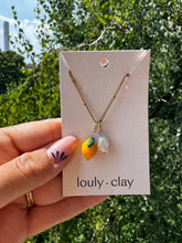 Charger l&#39;image dans la galerie, Collier citron perle - offre d’anniversaire
