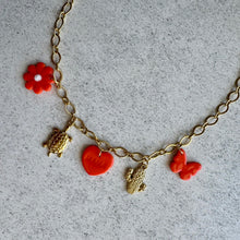 Charger l&#39;image dans la galerie, Collier mama - orangeade - édition limitée
