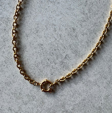Charger l'image dans la galerie, Chaîne Coralie doré à personnaliser - charms interchangeables
