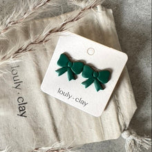 Charger l'image dans la galerie, bow studs vert
