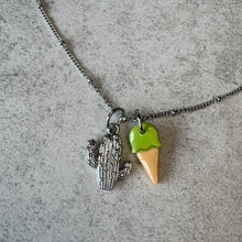 Charger l&#39;image dans la galerie, Chaîne Amelia doré ou argenté à personnaliser - charms interchangeables
