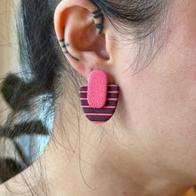 Charger l'image dans la galerie, louly bordeaux et rose
