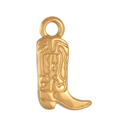 Charm - bottes doré