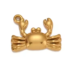 Charm - crabe doré