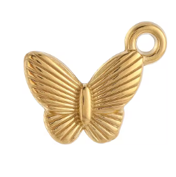 Charm - papillon 1 doré